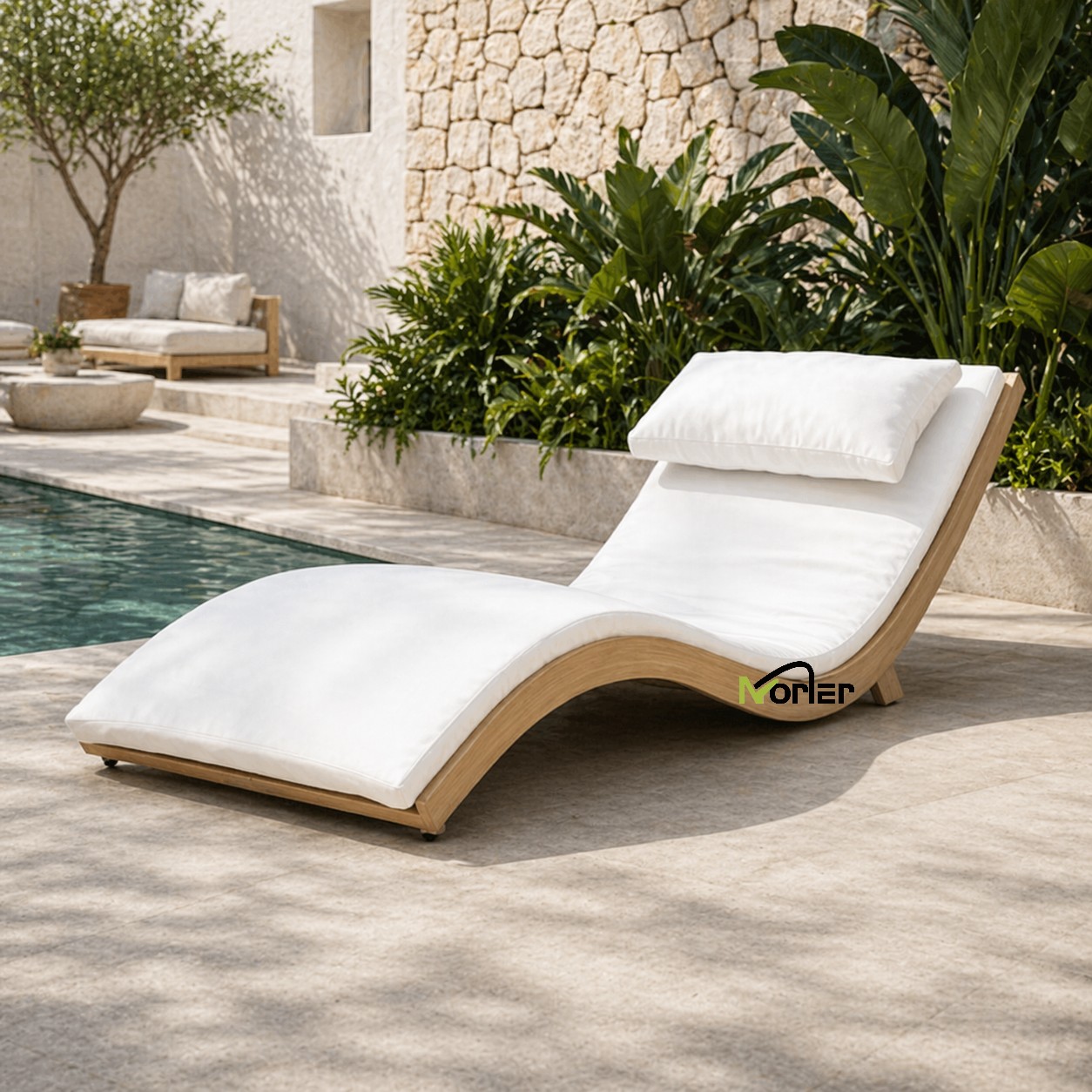 Ad naturam: texta et lignea materies novas trends in Outdoor Sofas