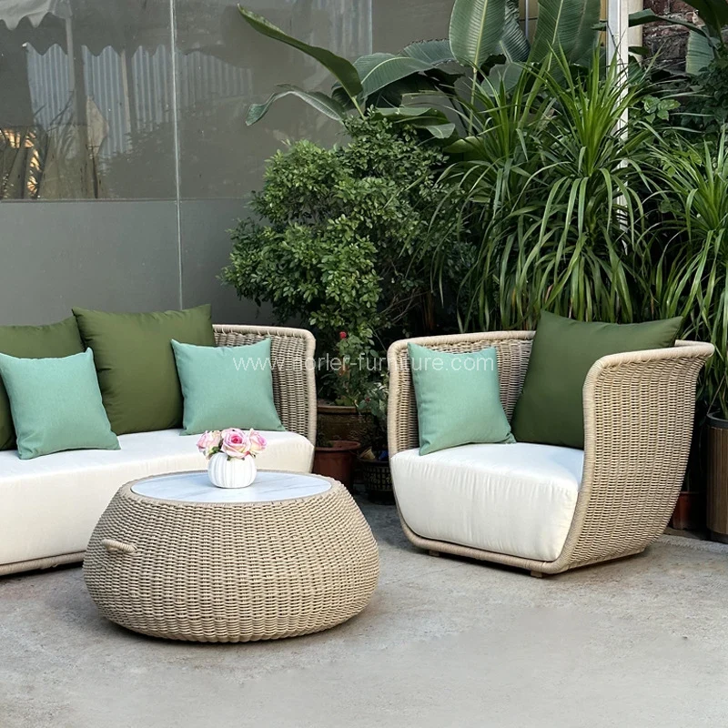Outdoor Patio Furniture paradiso Set Rope Sofa: Where Modern Design Meets All-Weather Durabilitas Outdoor Patio Furniture paradiso Set Rope Sofa: Where Modern Design Meets All-Weather Durabilitas