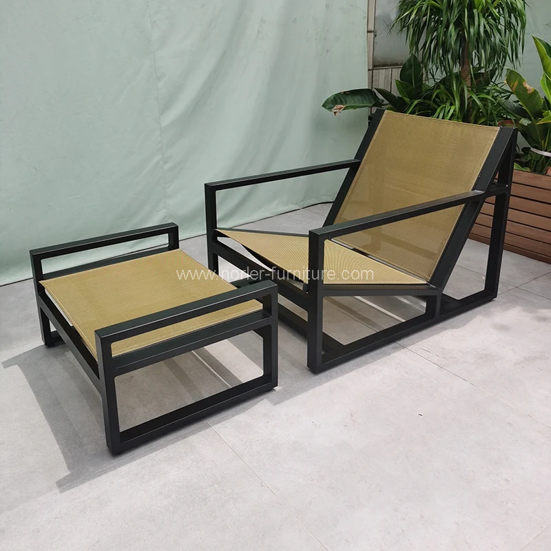 Aluminium Single Cathedra Stibadium Footress