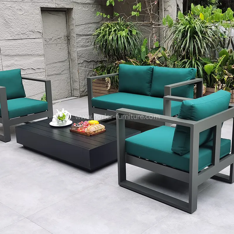 Nigrum Aluminium Green IMPERVIUS Fabricium Patio Hortus Stibadium
