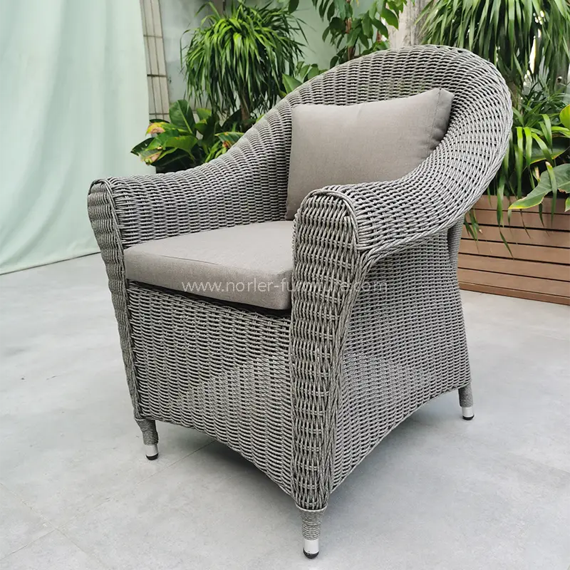 Modern Outdoor Hand-Woven Rattan Sofa Set