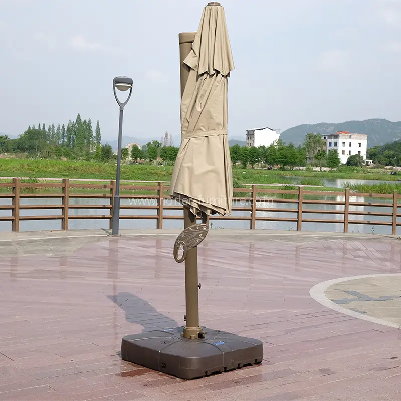 Multifunctional Courtyard Waterproof Roman Parasol