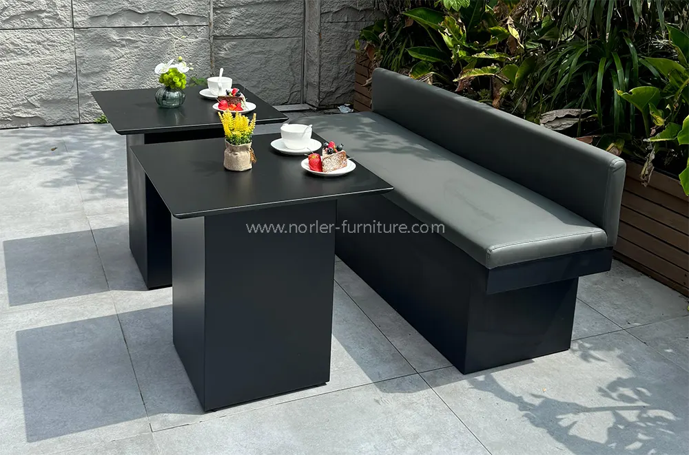 Outdoor Waterproof Stainless Steel Frame Quick-Drying Sofa