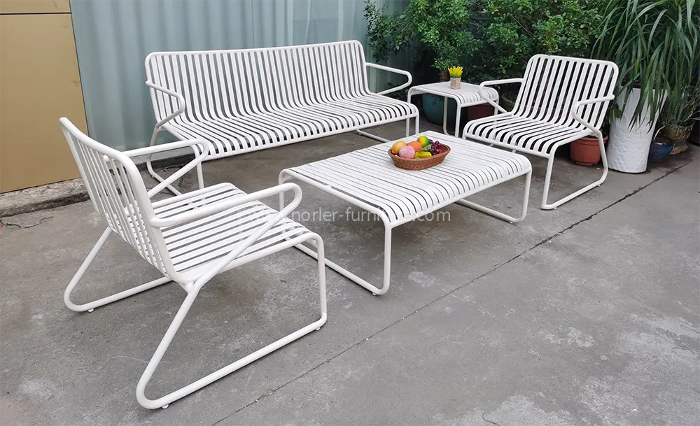 Durable Rust-Proof All Aluminum Frame Outdoor Sofa