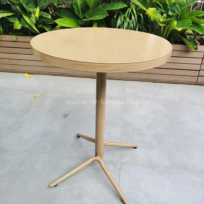 Outdoor PE Rattan Garden Balcony Table And Chair