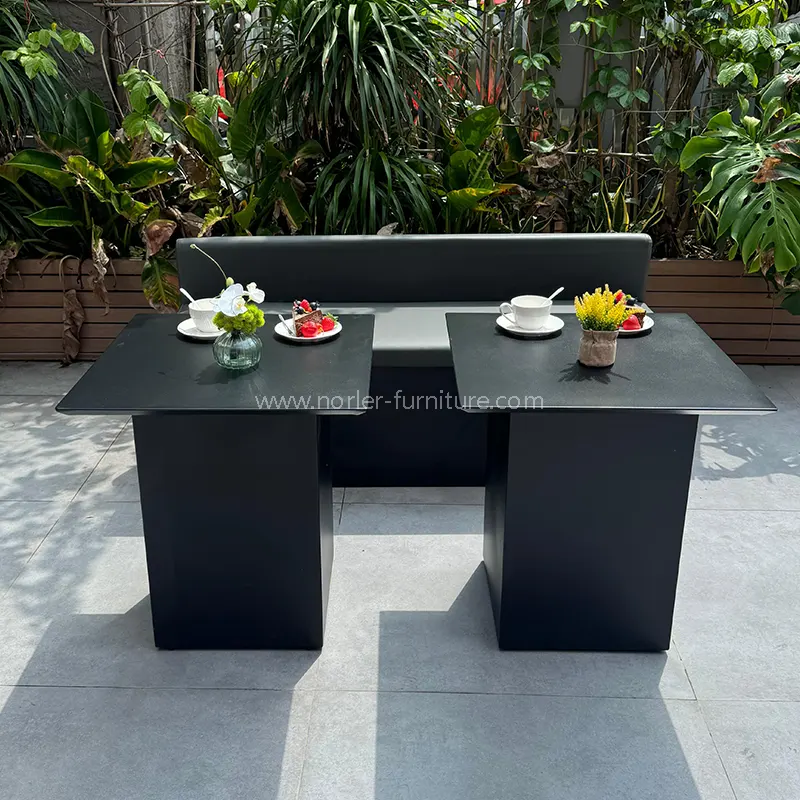 Outdoor Waterproof Stainless Steel Frame Quick-Drying Sofa