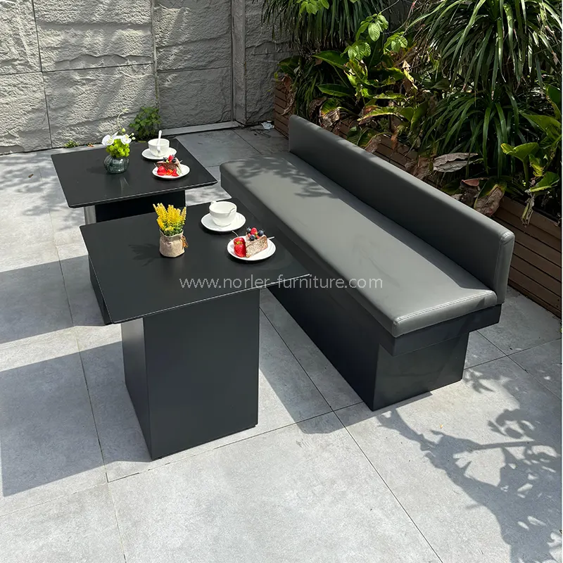 Outdoor Waterproof Stainless Steel Frame Quick-Drying Sofa