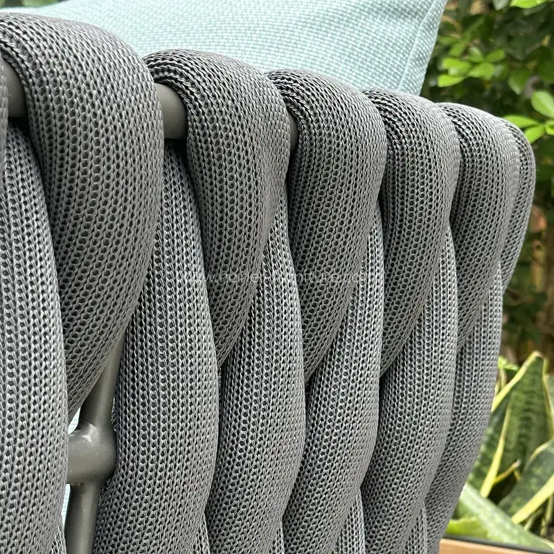 Weather Resistant Breathable Outdoor Rope Sofa