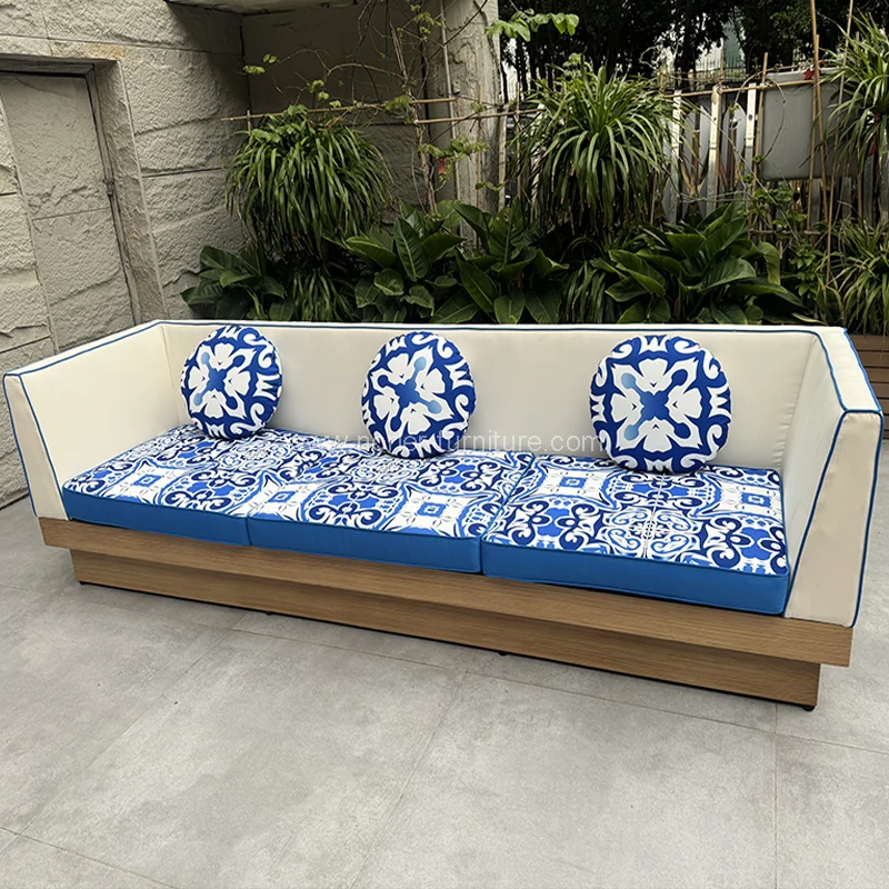 Moderni velit aluminium frame arbustum lignum frumenti lectum