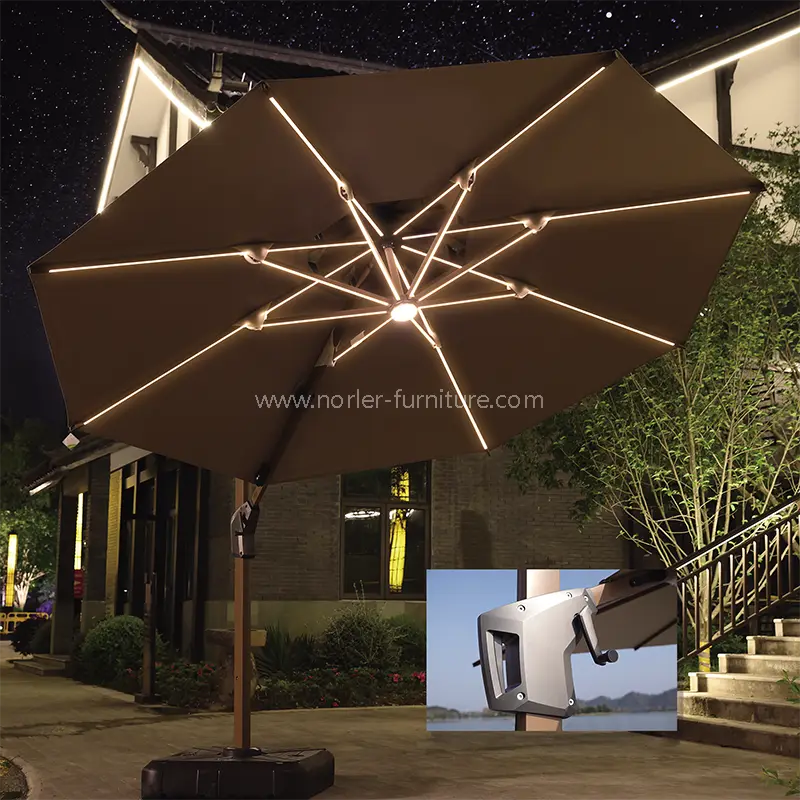 Multifunctional area IMPERVIUS Romanorum parasol