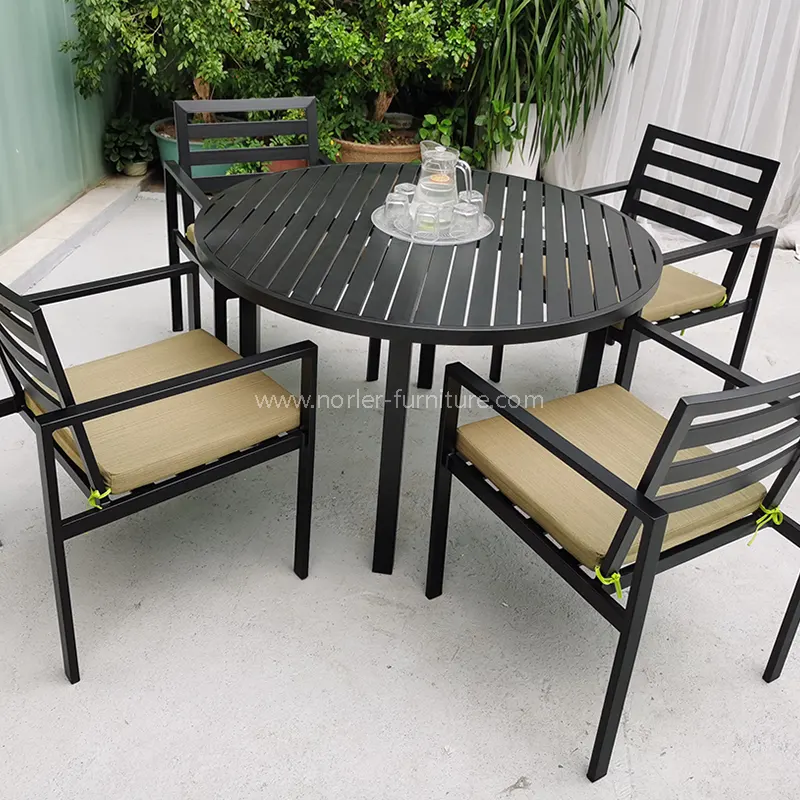 VELNOOR 5M crassitudine Cushion Aluminium Frame Triclinium