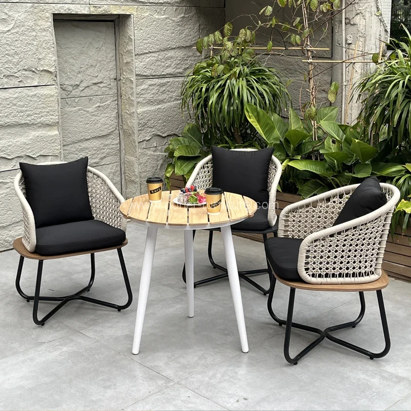 Outdoor Aluminium Frame PE rattan paradiso paro