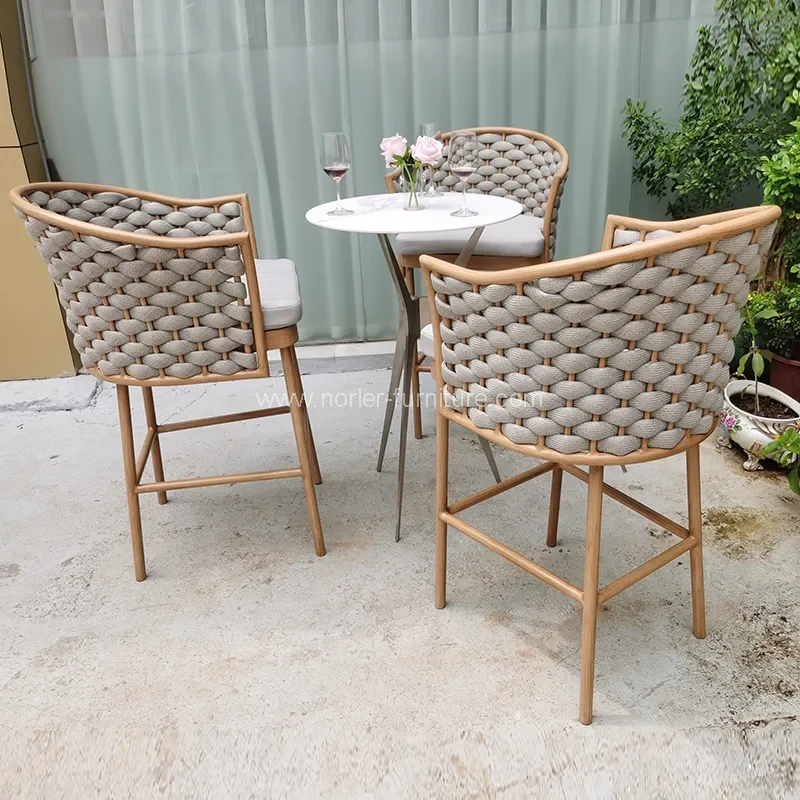 Outdoor litore Aluminium Pingues Bar Bar Set