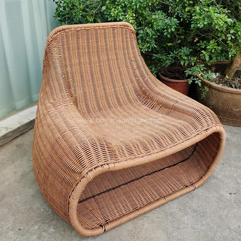 Outdoor atrii Rattan Furcature otium sellam
