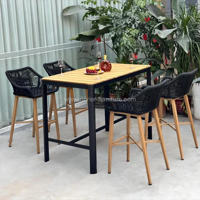 Outdoor hortus SOLARIUM TEACH Lignum Bar Set